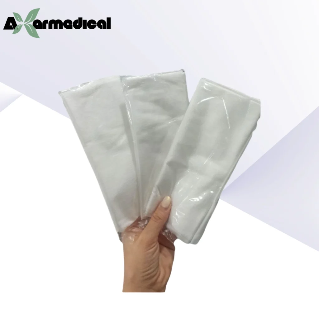 حوله یکبار مصرف سایز 40*80 - 40 گرم وزن بسته 100 عددی