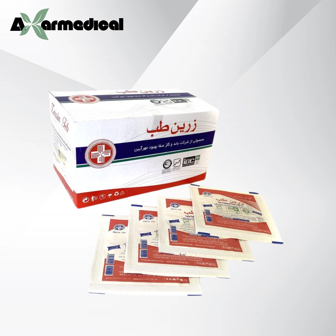 گاز استریل زرین طب