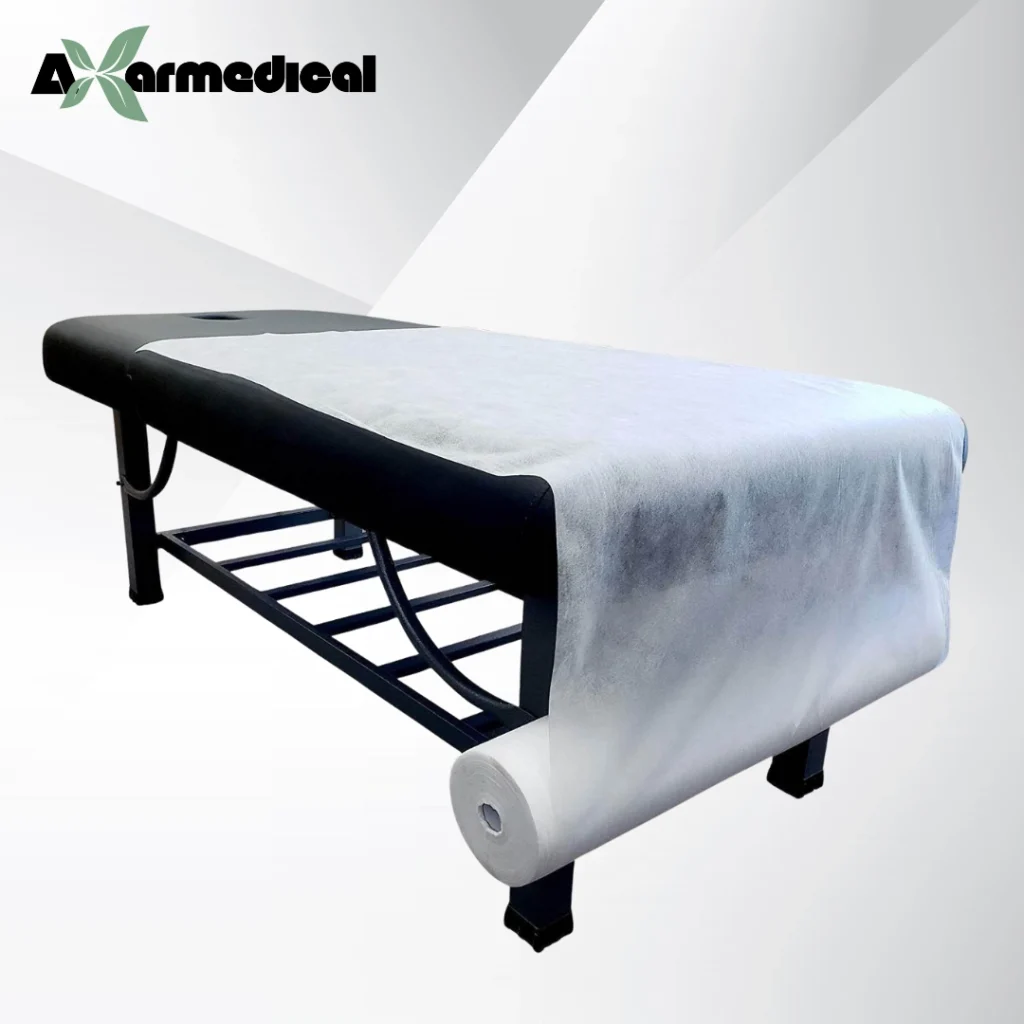 رول ملحفه عرض 60 گرماژ 17 بافتینه 18 متری