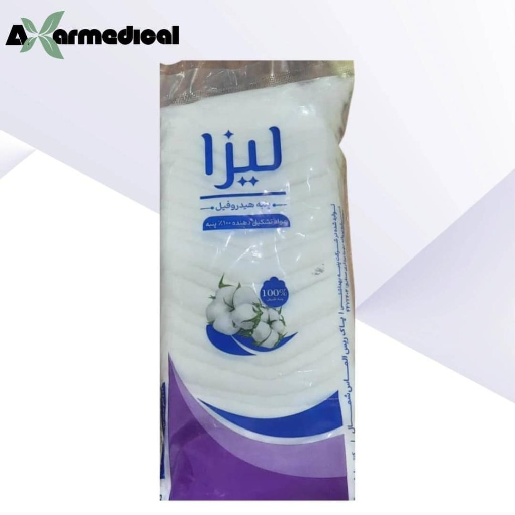 پنبه 100 گرمی لیزا